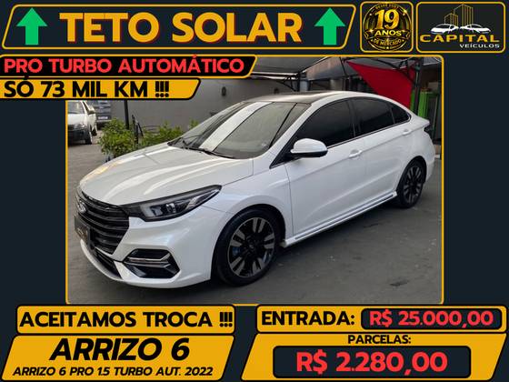 CAOA CHERY ARRIZO 6 1.5 VVT TURBO iFLEX GSX CVT CAOA CHERY ARRIZO 6 1.5 VVT TURBO iFLEX GSX CVT